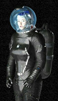 woman wearing Russian dive suit | diverspics | Diving suit, Diving helmet, Diving