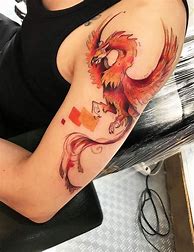 Image result for Tattoo Brazo Ave Fenix