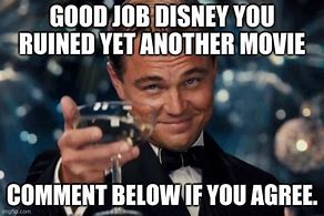 Image result for Disney Good Job Meme
