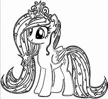 Image result for Pony Coloring Book