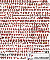 Image result for Knuckles Sprites