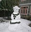 Image result for Minion Snow Sculpture