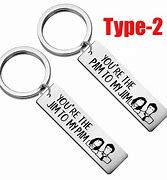 Image result for The Office Jim and Pam Keychain