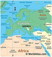 Image result for Serbia On Map