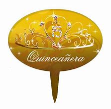 Image result for Mis Quince Cake Toppers SVG