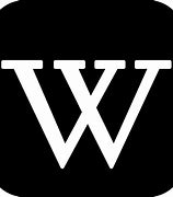 Image result for Wikipedia White Logo PNG