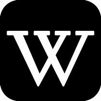 Image result for Wikipedia App Icon PNG