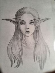 Image result for Realistic Elf Drawings