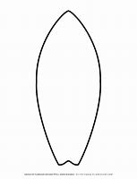 Image result for Surfboard Drawing Template