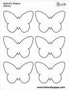 Image result for Butterfly Printable Template 6