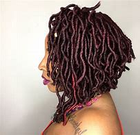 Image result for Short Faux Locs Hairstyles