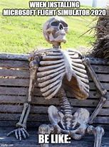 Image result for Skeleton Flights Funny