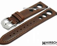 Image result for Brown Leather Racing Watch Strap 22Mm