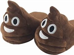 Image result for Smiley Poop Emoji Slippers