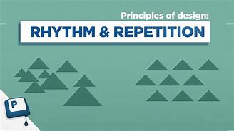 Image result for rhythm design principles example