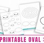Image result for Oval Shape Print Out