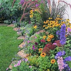 Colorful garden | Beautiful gardens, Colorful garden, Plants