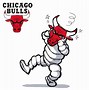 Image result for Chicago Bulls Logo Outline