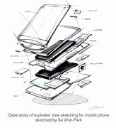 Image result for Initial Sketech of iPhone Case