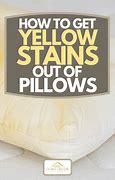 Image result for Yellow Stained Pillow