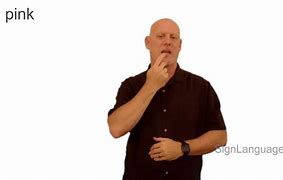 Image result for Pink Sign Language