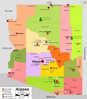 Image result for Arizona United States Map