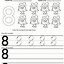 Image result for Number 8 Counting Worksheets