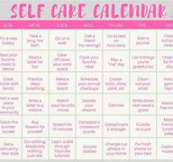 Image result for Monthly Self-Care Calendar for Students