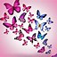 Image result for Pink Butterflies Aesthetic