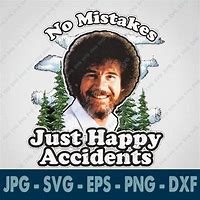 Image result for Bob Ross No Mistakes Font