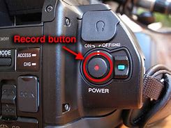 Image result for Camcorder Power Button