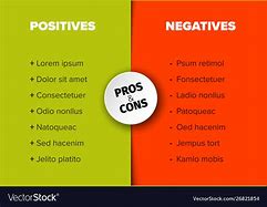 Image result for Pros vs Cons