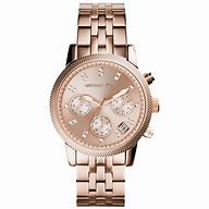 Image result for Michael Kors Stainless Steel Rose Gold Watch
