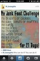 Image result for No Juck Food Challenge