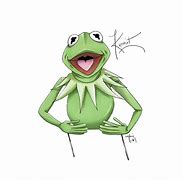 Image result for Kermit Frog Drawing Making Face