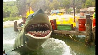 Image result for Jaws Ride Vehicle