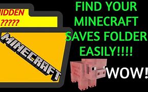 Image result for Minecraft Save Folder