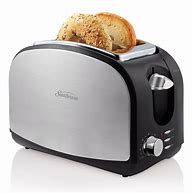 Image result for Black Stainless Steel Toaster
