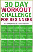 Image result for 30-Day Workout Challenge Printable Less Mills Body Pump