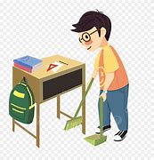 Image result for Cleaning Classroom Clip Art