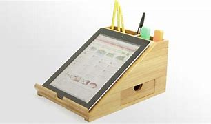 Image result for Desk iPad Stand Wood