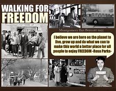 Image result for Montgomery Bus Boycott Signs