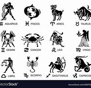 Image result for Zodiac Signs Silhouette