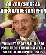 Image result for iPhone Fight Android Meme