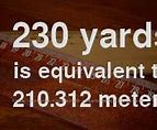 Image result for How to Convert Yards to Meters