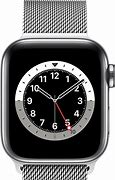 Image result for apples watch show 6 silver aluminium