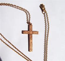 Image result for Vintage Gold Cross Pendant