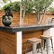 Image result for Outdoor TV and Bar Area