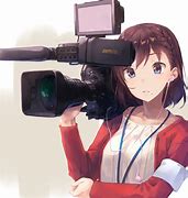Image result for Cute Anime Girl with Camera
