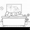 Image result for Group of 3 Watching TV